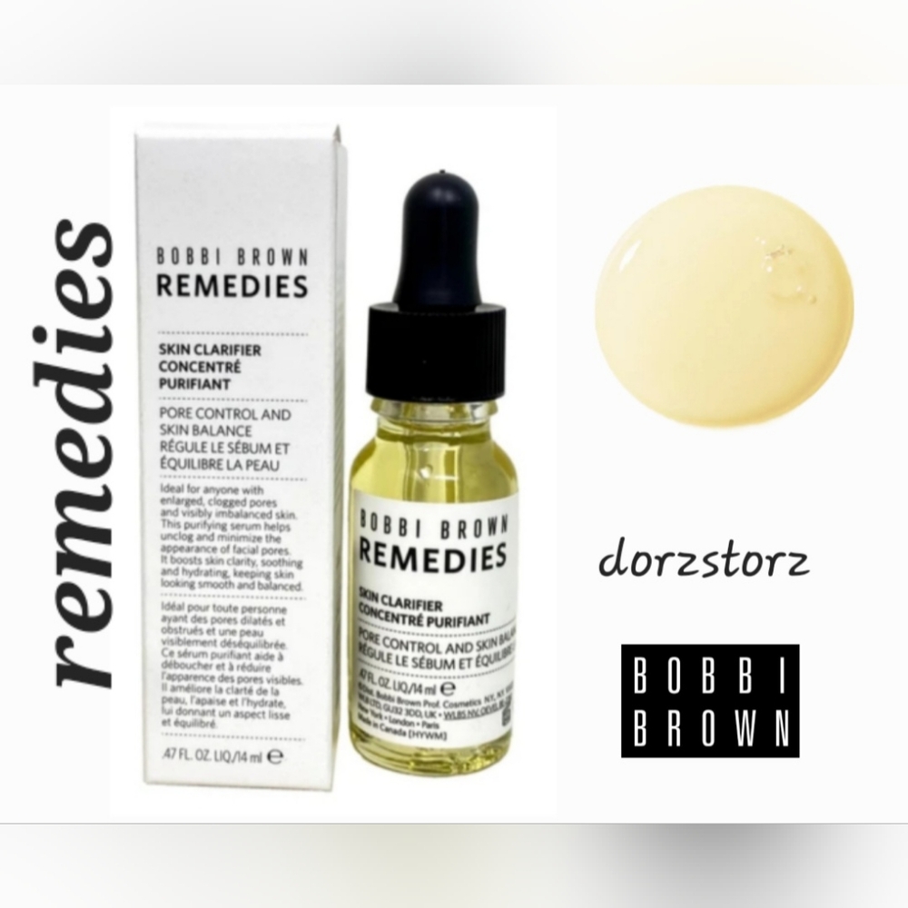 BOBBI BROWN •REMEDIES CLARIFIER• Pore Control & Skin Balance • .47 oz • NIB